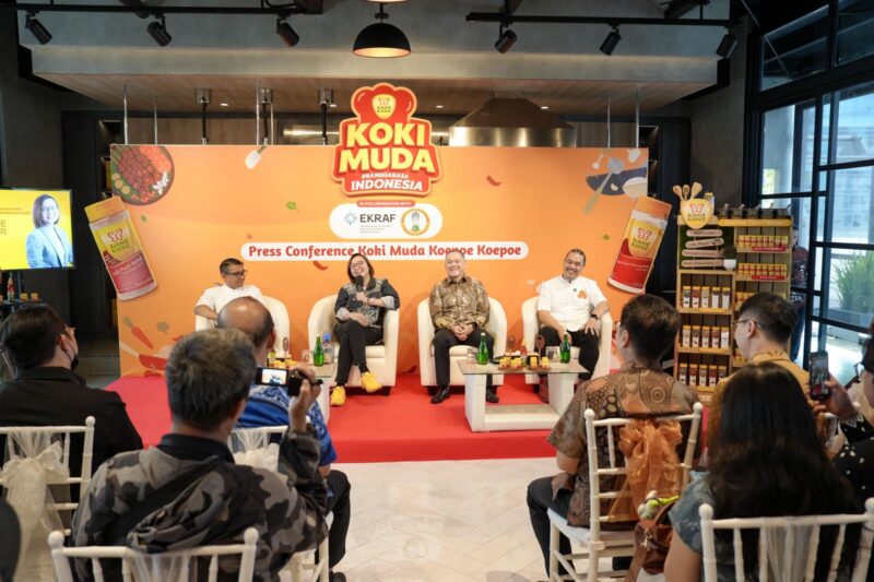 Kementerian Ekraf dan Koepoe Koepoe Kolaborasi Gelar Kompetisi Koki Muda