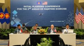 Ditjen Strahan Kemhan Gelar Pertemuan Initial Planning Conference (IPC) for the 2nd ASEAN-US Maritime Exercise (AUMX)