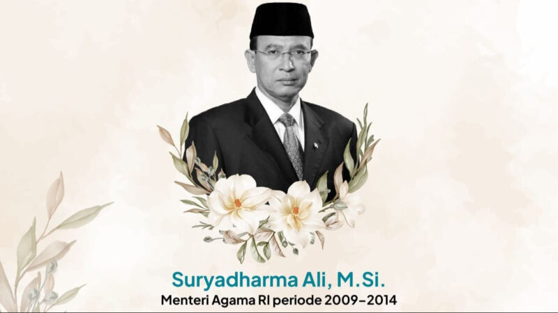 Menteri Agama Nasaruddin Umar Sampaikan Duka Mendalam atas Wafatnya H. Suryadharma Ali