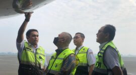 Menhub Dudy Lakukan Ramp Inspection dan Cek Kesiapan Rencana Pengoperasian Terminal 1C Bandara Internasional Soekarno-Hatta
